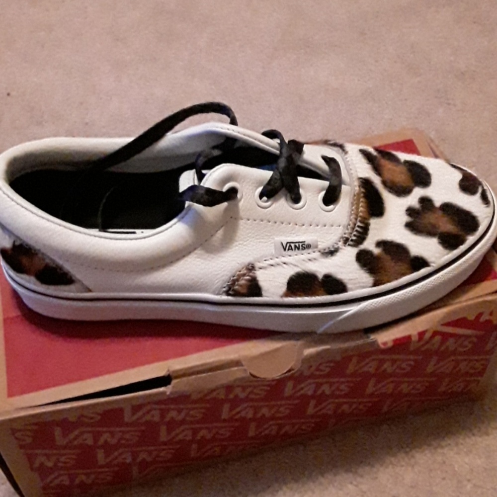 Vans Calf Hair & Leather Sneakers